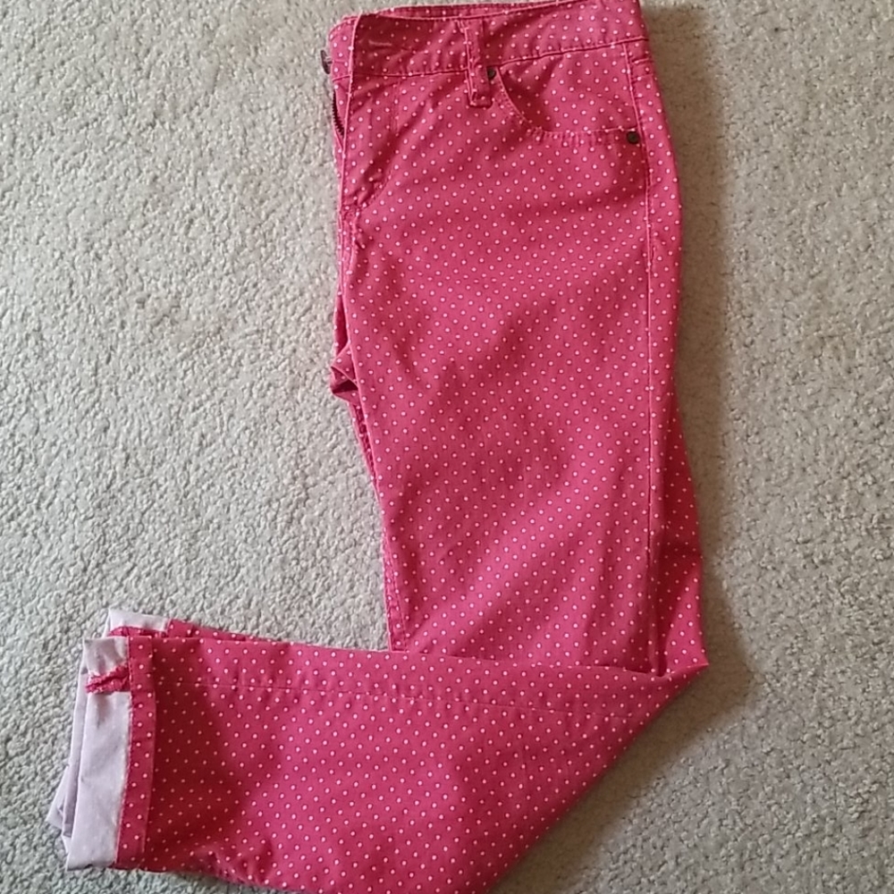 Arizona Pink Polka Jeans